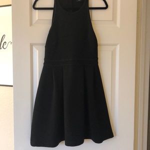 Black Cocktail Dress with flare skirt
